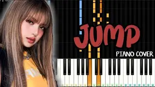 JUMP - BLACKPINK (piano cover) | easy tutorial 