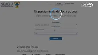 Paso a paso para descargar formato de ReteICA - Soacha