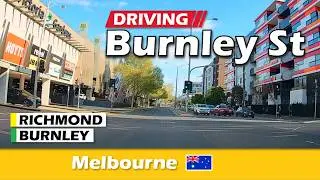 Driving Burnley Street | Richmond & Burnley | Melbourne | Victoria, Australia