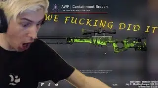 xQcOW reacts to CS:GO Operation Shattered Web & opens 117 cases + trade ups [Part 2/2]