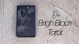 The Black Tarot by Da Brigh (full tarot deck flip-through)