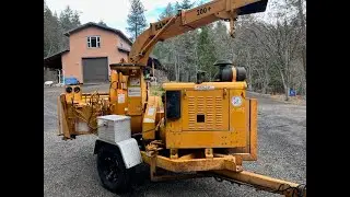 2003 Brush Bandit 200+ Hydraulic Disc Chipper final Demo