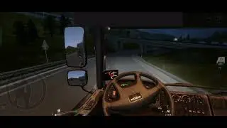 Driving through the Mountains in the Night- Truckers of Europe| Toe3 | Truck Driving Simulator.
