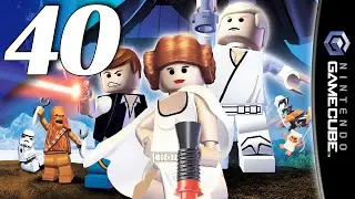 LEGO Star Wars II: TOT (GC) | Part 40:  Into the Death Star (Free Play) | 100% Walkthrough