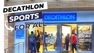 Decathlon Store Tour ll World Largest Sporting Goods Retailer ll French Sporting Shop ll