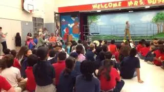 My fifth grade talent show at barbara bush elementary school