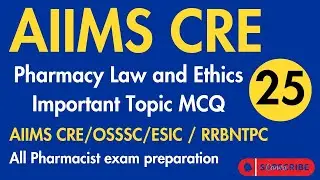 AIIMS CRE Pharmacist |RRB pharmacist exam preparation #pharmacist #rrbntpc #neet #pharmacy#pharmcist
