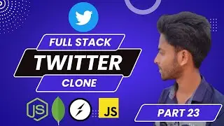 🔴23. Reply to a Tweet | Full Stack Twitter Clone with Node, Express,MongoDB,Socket.io, Pug.js, Redis