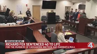 Richard Fox sentenced for killing 2 women, hiding bodies in Chautauqua County