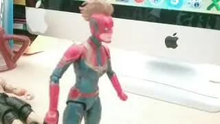 Captain Marvel Stop motion