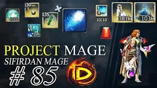 Fire Guardian 200M Per Hit? Frozen Sphere Build, +300 Damage Gems || Project Mage #85