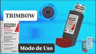 TRIMBOW - modo de uso - bombinha