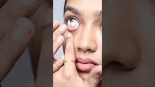 HOW TO APPLY LENS 👀 #malayalambeautytips #mallugram #malayalam #aqualens