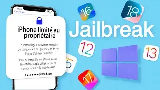 Jailbreak pour iPhone 5s à iPhone X avec un pc windows