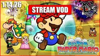 🔴 LIVE! | RonnieKrazy vs. Super Paper Mario | Day 3