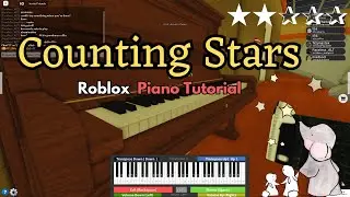 One Republic - Counting Stars (EASY Roblox/Virtual Piano Tutorial)