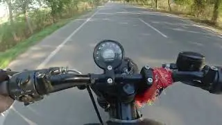 Hunter 350 top speed check after third service. #topspeed #thirdservice #hunter350 #review #120kmph