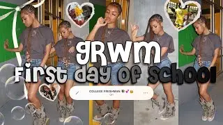 GRWM: FIRST DAY OF SCHOOL @ KSU  *college freshman*