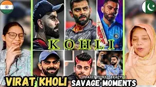 First Time Reaction on Virat Kohli Attitude Videos | Virat Kohli Moments | Pakistani Reaction