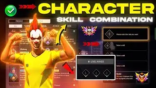 CS rank Best character Combination 2025 | Best Character Combination in Free Fire