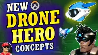 Drone Abilities in Overwatch & How They'd Work (Overwatch New Hero Concepts)