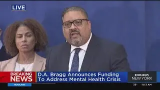 Manhattan DA announces mental health funding