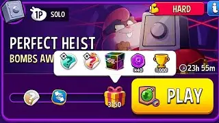 bombs away rainbow perfect heist very easy solo challenge | match masters | bombs away solo 