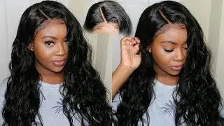 Start To Finish Tutorial | 360 Lace Frontal Brazilian Body Wave Wig | chinalacewig.com