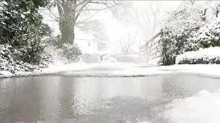 Storm Darcy: Heavy snowfall in northern Germany and Netherlands disrupt train and road networks