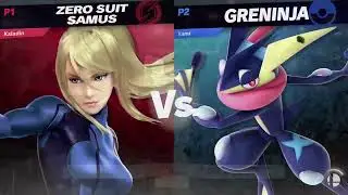 Warehouse War 4 - Top 64 - Doorstop (Zero Suit Samus) vs. IceKnight (Greninja) - SSBU