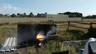 Shooting a LiPo battery