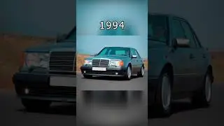 Evolution of Mercedes Benz E Class [1994 - 2022] #shorts #mercedes