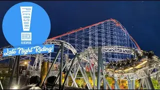 Blackpool Pleasure Beach Late Night Riding Vlog! 25th July 2020
