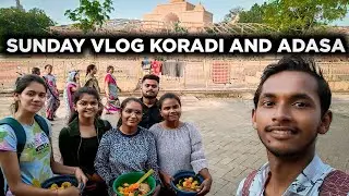 We Had the Best Time at Adasa & Koradi Temple| koradi mandir Nagpur| New renovation #Himanshuvlogs