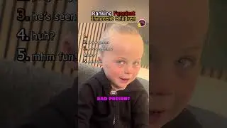 Ranking Funniest Innocent Kids 👶