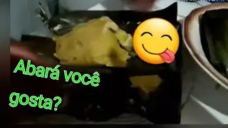 COMO fazer um delicioso ABAR&Aacute; temperado😋😋😋