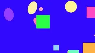 Random Shapes & Colors | Abstract Visualizer for Relaxation & Creativity