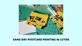 Same-Day Postcard Printing in Luton Free standard postcards with orders over 50 today