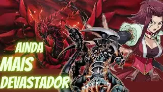 Drag&atilde;o armado Deu for&ccedil;as ao Deck Rosa negra