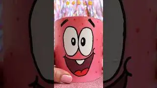 ASMR UNBOXING Spongebob Nesting Cups Review ❤️#shorts #asmr #spongebob #trending #viral #funny