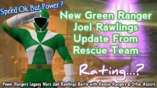 Happy Pongal | New Green Rescue Ranger Joel Rawlings Update | Power Rangers Legacy Wars Gameplay