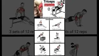 6ex for Triceap #shorts #fitness #workout #shortsfeed #viral #trending #ytshorts #tiktok #upsc #gym