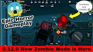 Zombie Mode : Darkest Knight | Epic Horror Gameplay 😱 | PUBG MOBILE