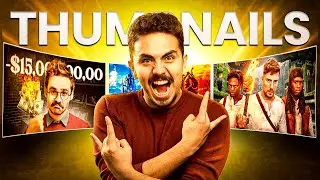 Thumbnail Design in Adobe Photoshop | Tutorial | Speed Art | 2025