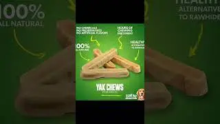 Gold Yak Chews for Small Dogs (4 - 75 sticks)