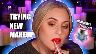 TRYING NEW MAKEUP... and some HYPED PRODUCTS! January 2022