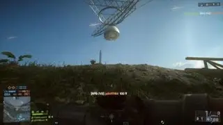 Battlefield 4 RPG sniper kill crane Rogue Transmission