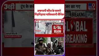 Pakistan-Afghanistan War :अफगानी फौज के सामने गिड़गिड़ाया पाकिस्तानी सैनिक!-TV9 #shorts #shortvideo