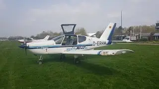 Socata TB10 - (bouncy) landing in Koblenz-Winningen