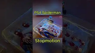 Stopmotion with PS4 spiderman #shf #shfiguarts #spiderman #ps4spiderman #walle #toys #stopmotion